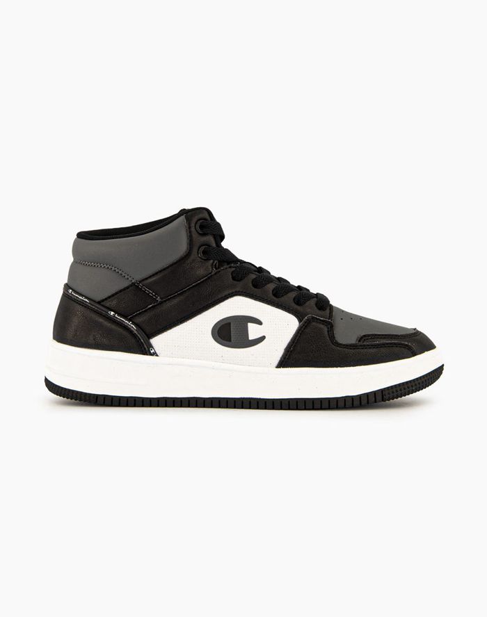 Champion Herre Sneakers Sort - Rebound 2.0 Mid - Danmark PQE-406293